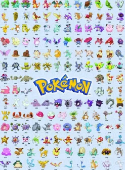 Puzzle Pokédex Pokémon 500 pzs - Ravensburger