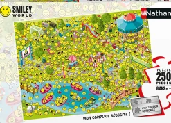 Puzzle Smileys salen 250 pcs - Nathan
