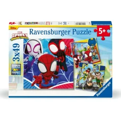 Puzzle Spidey 3x49 pcs - Ravensburger