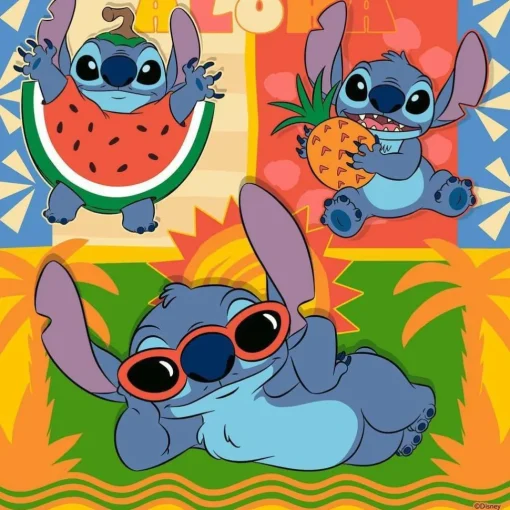 Puzzle Stitch Aloha 3x49 pcs - Ravensburger