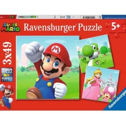 Puzzle Super Mario 3x49 pcs - Ravensburger
