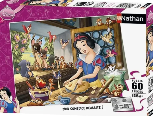 Rompecabezas Blanche neige 60 piezas - Nathan