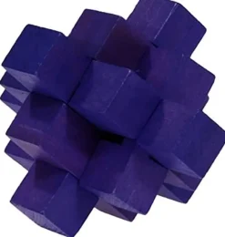 Rompecabezas de bambú El bloque morado - Fridolin