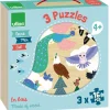 3 rompecabezas Earth Sea Sky - Vilac