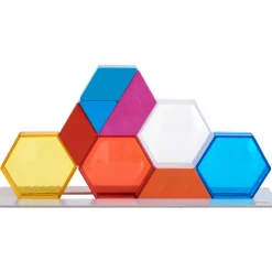 Set de incrustación - Cristales de colores - Haba