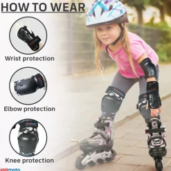 Set de protección infantil Skullz S - Kiddimoto