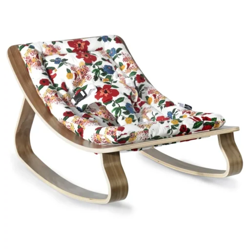 Silla de bebé LEVO en nogal - Hibiscus - Charlie Crane