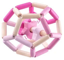 Sonajero de baile Estrella Rosa - Selecta