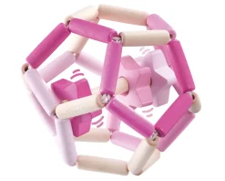 Sonajero de baile Estrella Rosa - Selecta