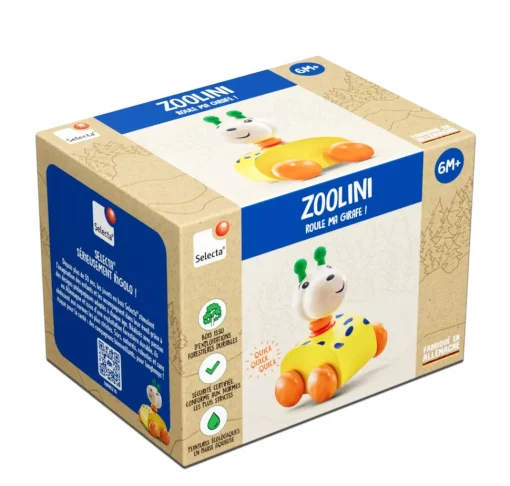 Sonajero rodante jirafa Zoolini - Selecta
