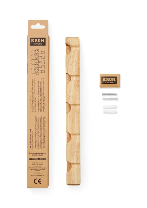 Soporte para Kendama John Cliff en madera de caucho - KROM Kendama