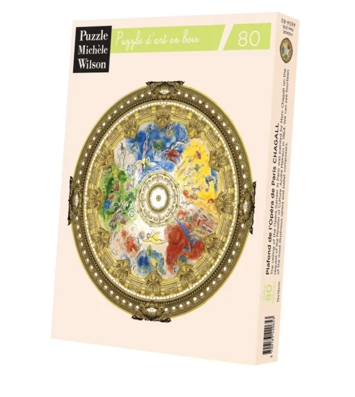 Techo de la Ópera de París de Chagall - Puzzle Michèle Wilson