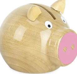 Tirelire Cochon - Rosa - Vilac