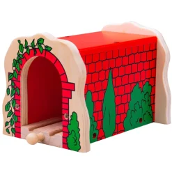 Túnel ladrillos rojos - Bigjigs Toys