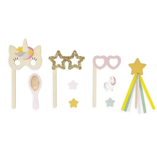 Tocador de madera y accesorios Unicornio - Janod