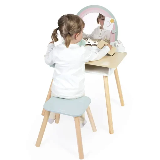 Tocador de madera y accesorios Unicornio - Janod