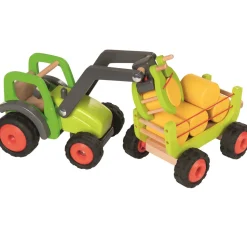 Tractor con remolque de heno - Goki