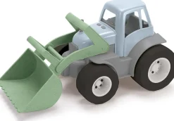Tractor retroexcavadora de bioplástico verde - Dantoy