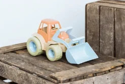 Tractor retroexcavadora de bioplástico - Dantoy