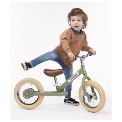 Trybike Draisienne acero verde vintage - Trybike