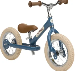 Trybike Draisienne acero vintage azul petróleo - Trybike