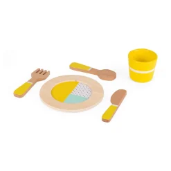 Vajilla de madera con 20 accesorios - Janod