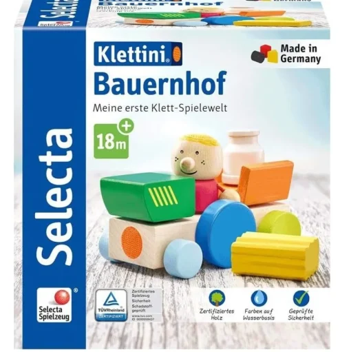 Vehículo agrícola, con velcro 7 piezas - Selecta