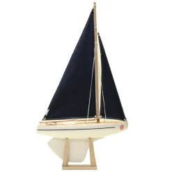 Velero Le Beajour con vela azul 40cm - Maison Tirot
