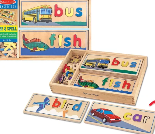 Ver y deletrear en inglés - Melissa & Doug