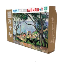 Vista de Estaque de Paul Cézanne - Puzzle Michèle Wilson