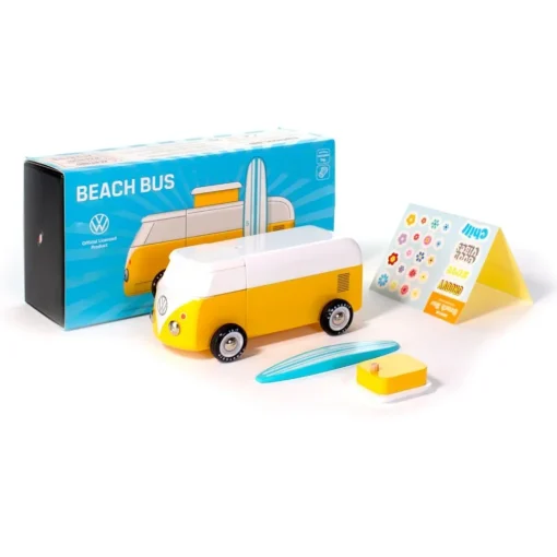 VW Beach Bus amarillo - Candylab Toys