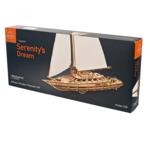 Yate Sueño de Serenidad modelo mecánico - Ugears